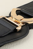 Alloy Buckle Elastic Belt 