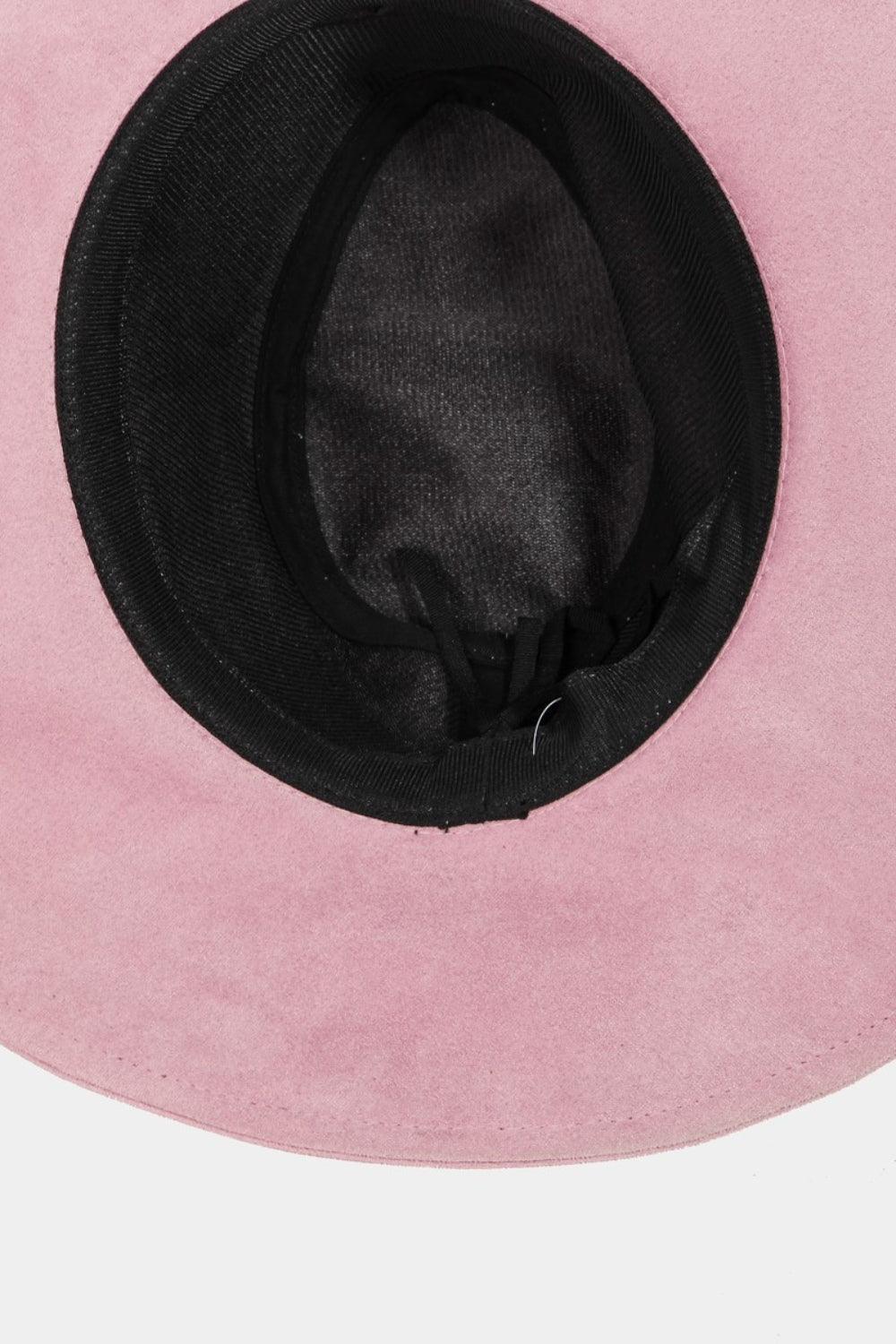 Fame Braided Faux Suede Hat 