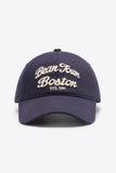 Embroidered Graphic Adjustable Baseball Cap 