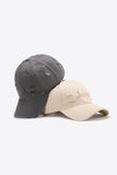 Distressed Adjustable Baseball Cap 