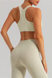 Round Neck Racerback Active Tank 
