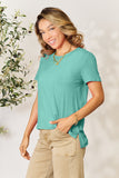 Basic Bae Full Size Round Neck Short Sleeve T-Shirt 