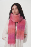 Fringe Gradient Thermal Scarf 