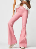 High Waist Flare Jeans 