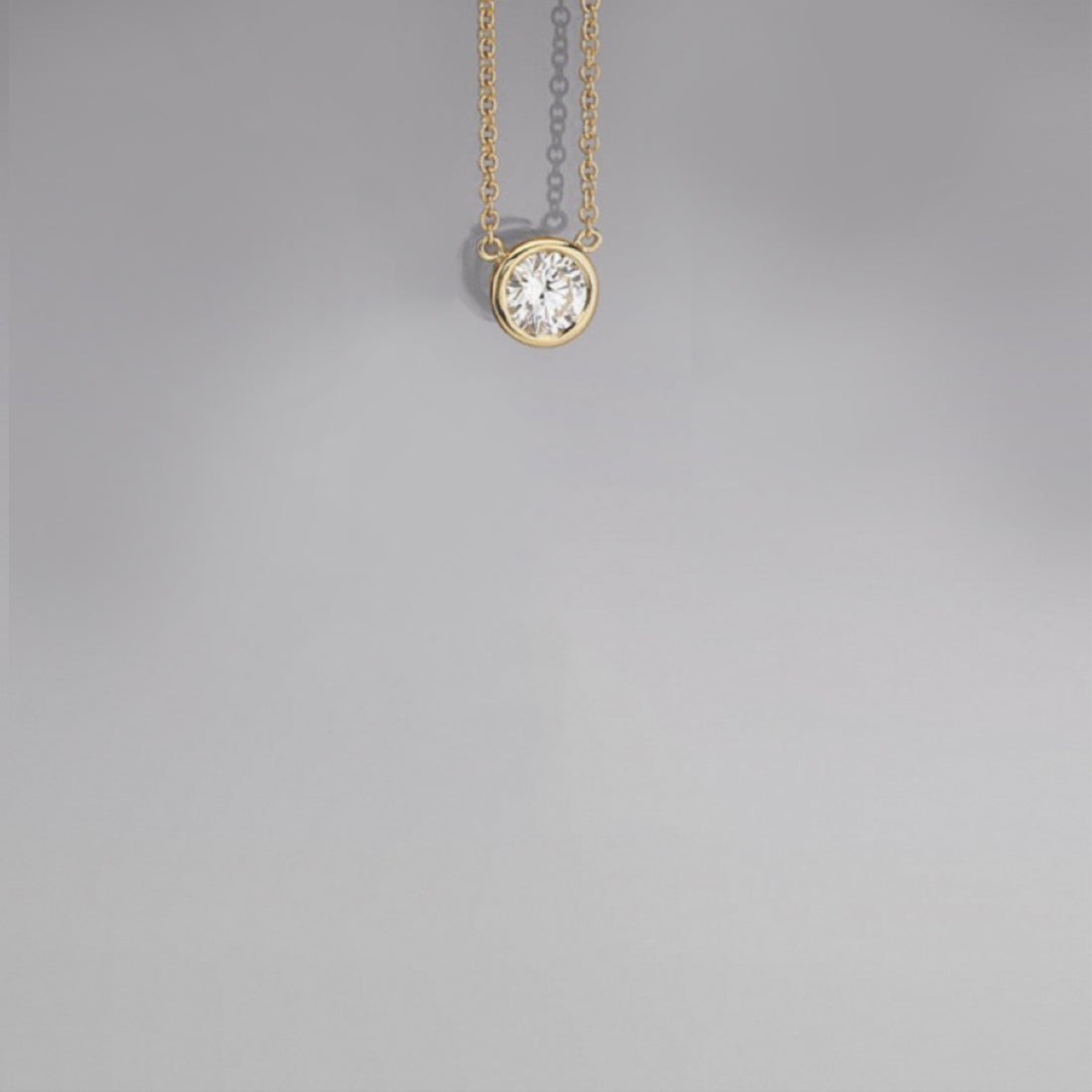 18K Gold-Plated Stainless Steel Pendant Necklace 