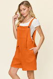 Double Take Full Size Texture Sleeveless Romper 