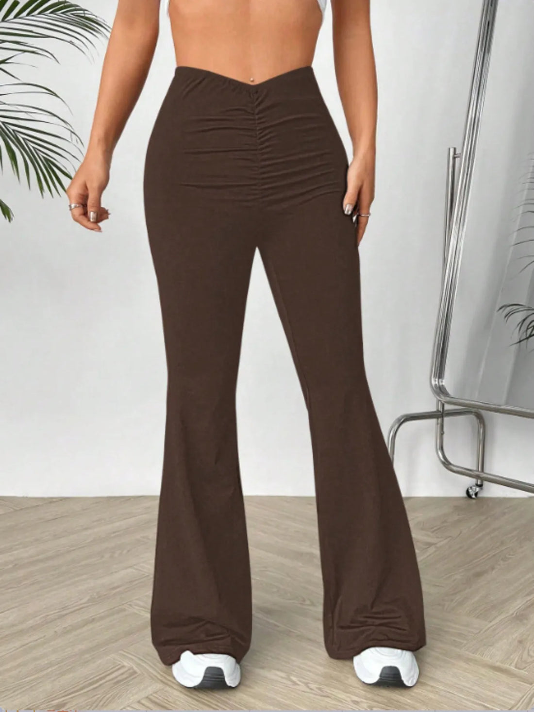 High Waisted Flare Pants 