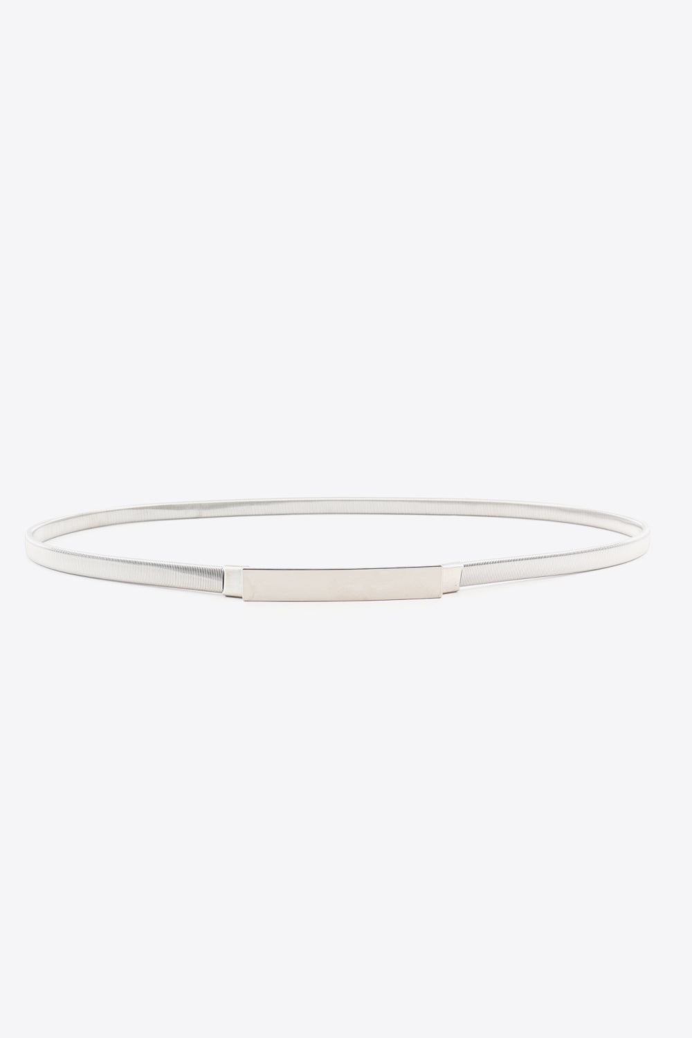 Elastic Iron Skinny Belt 