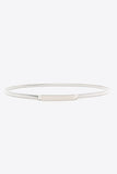 Elastic Iron Skinny Belt 
