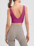 Scoop Neck Wide Strap Active Tank 