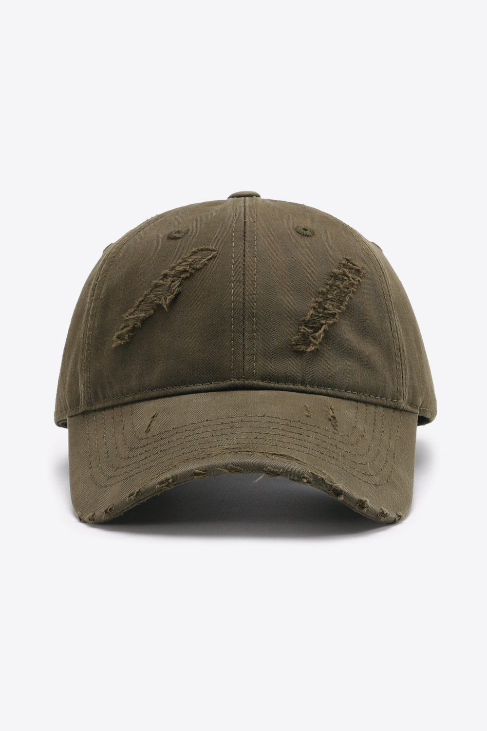 Distressed Adjustable Baseball Cap 