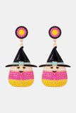 Witch's Hat Shape Synthetic Pearl Dangle Earrings 
