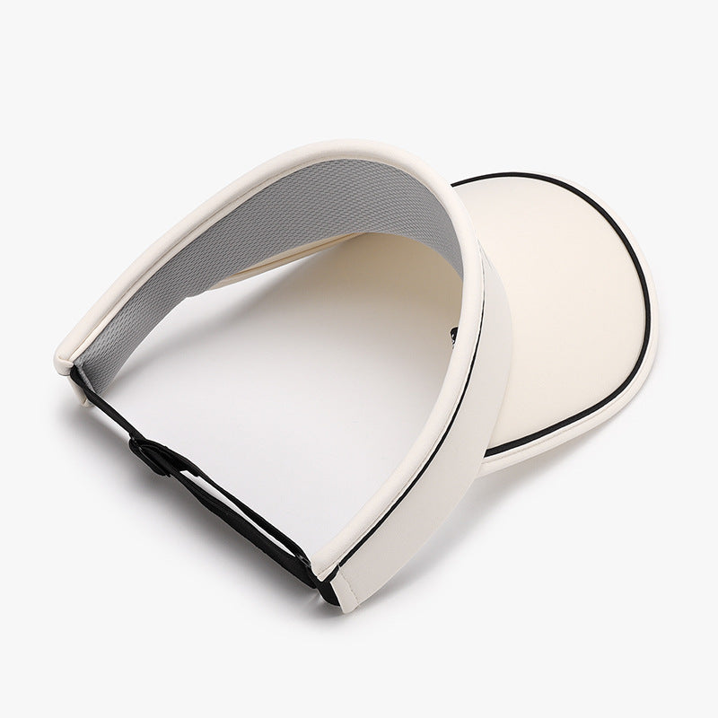 Letter Graphic Adjustable Sun Hat 