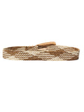 Irregular Buckle Braid Belt 