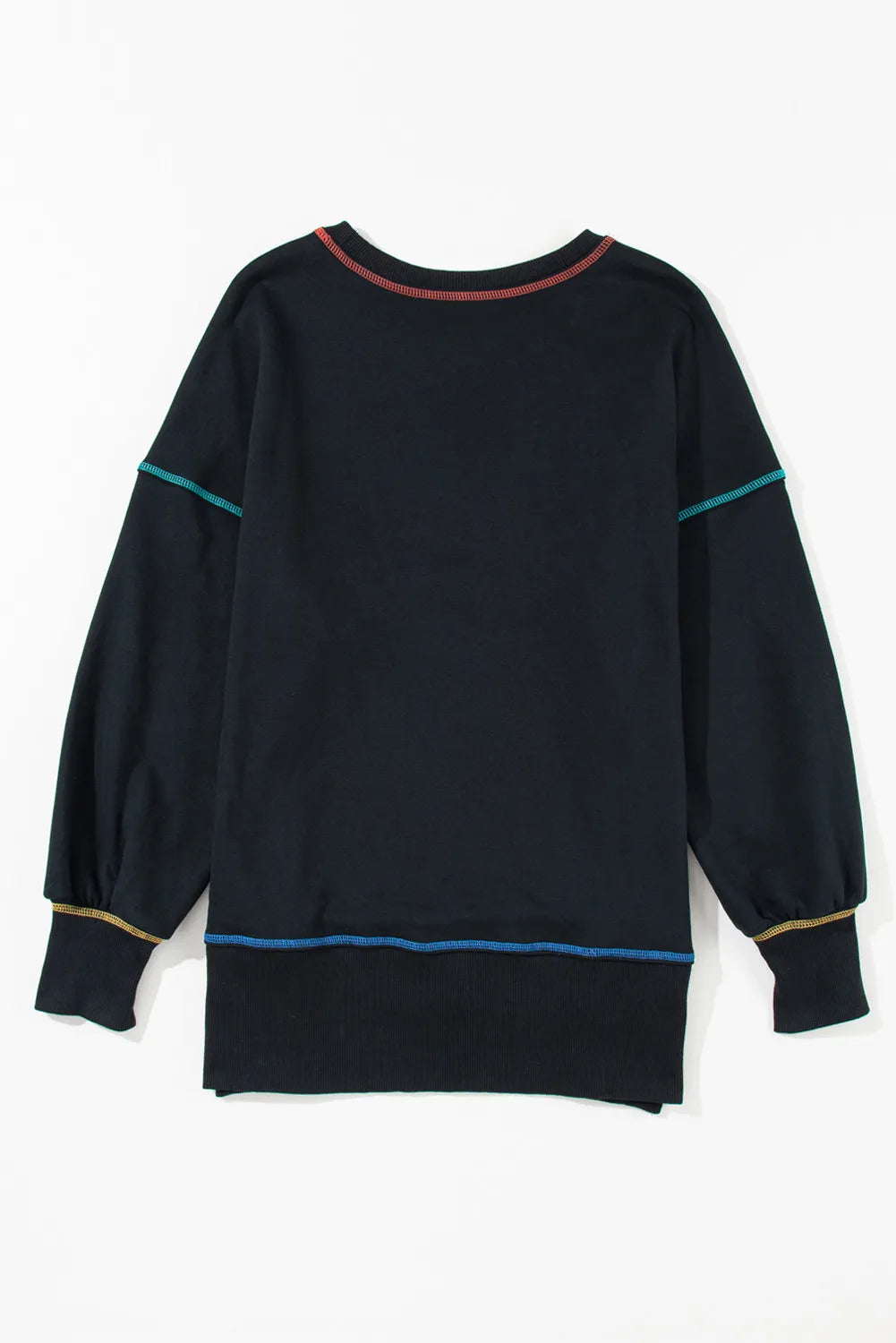Pumpkin & Flower Graphic Long Sleeve Sweatshirt 