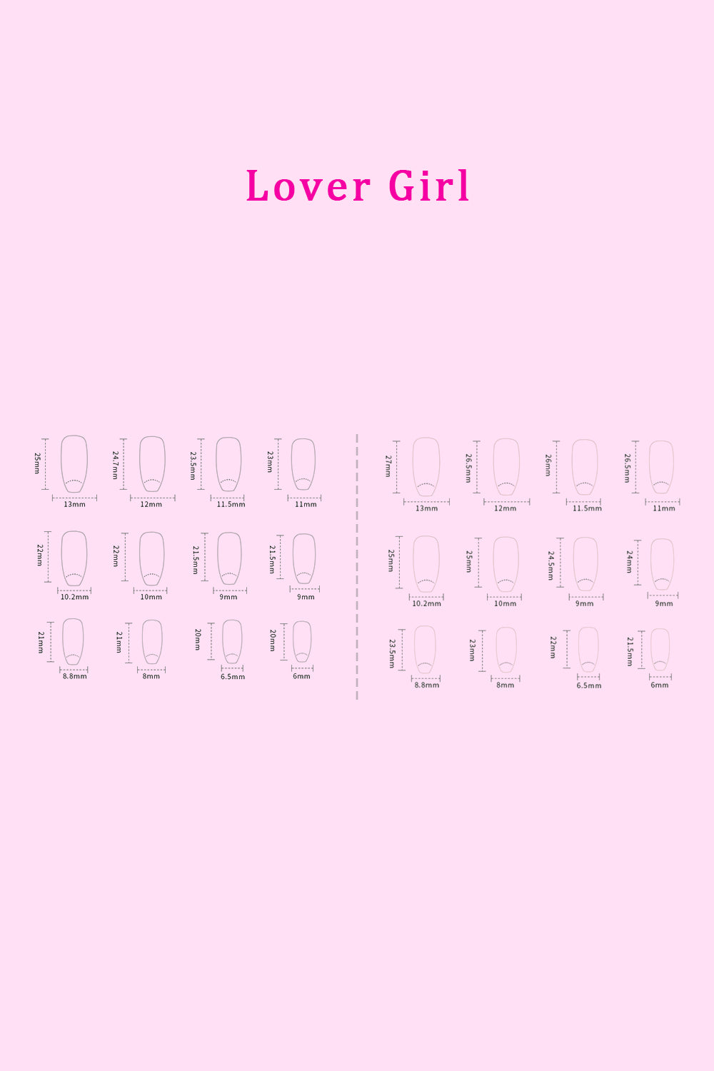 SO PINK BEAUTY Press On Nails 2 Packs 