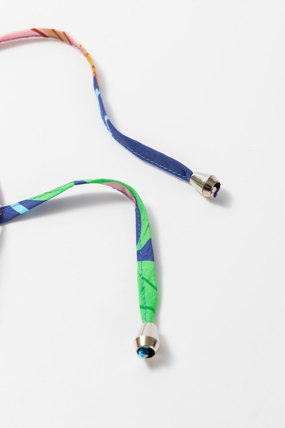 Plus Size Printed Tie Neck Long Sleeve Dress 