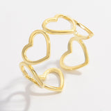 925 Sterling Silver Heart Ring 