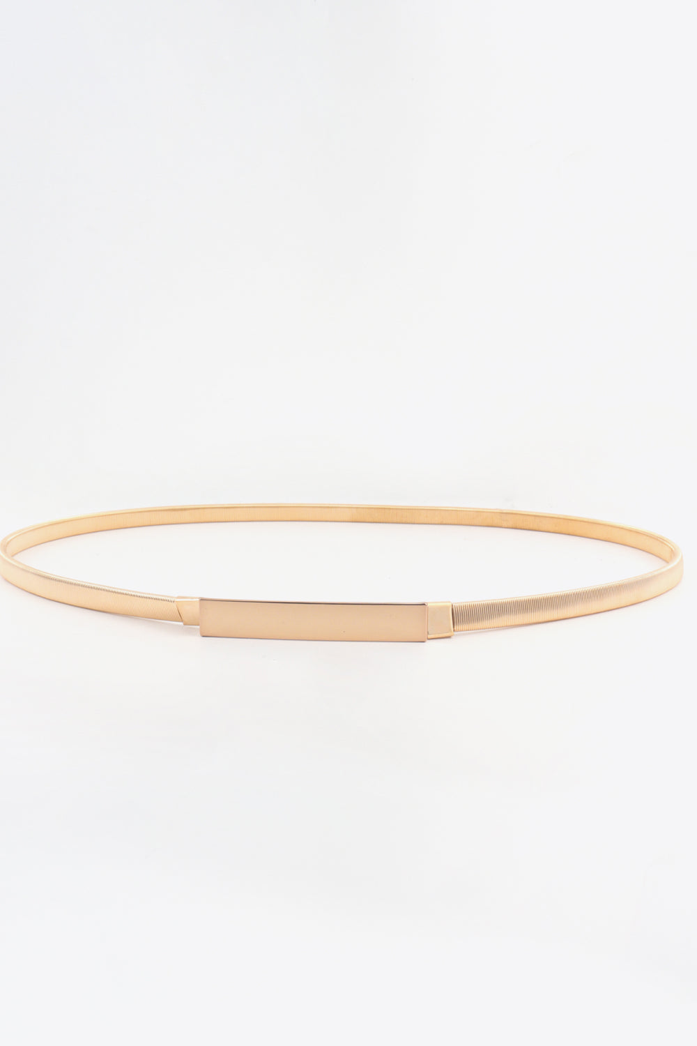 Elastic Iron Skinny Belt 