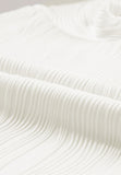 Texture Round Neck Long Sleeve Sweatshirt 