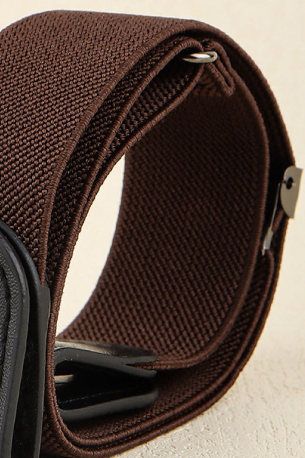 PU Elastic Snap Closure Belt 