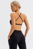 Crisscross Spaghetti Strap Active Cami 