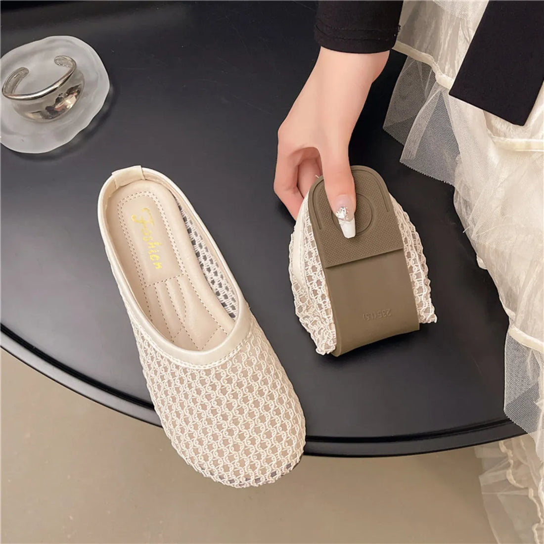 Breathable Mesh Casual Slip-Ons 