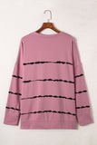 Plus Size Round Neck Dropped Shoulder Sweatshirt 