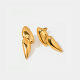 Geometric Stainless Steel Earrings 