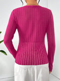 Round Neck Long Sleeve T-Shirt 