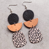 Geometrical Shape Dangle Earrings 