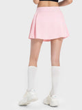Millennia Pleated Detail Mid-Rise Waist Active Skirt 