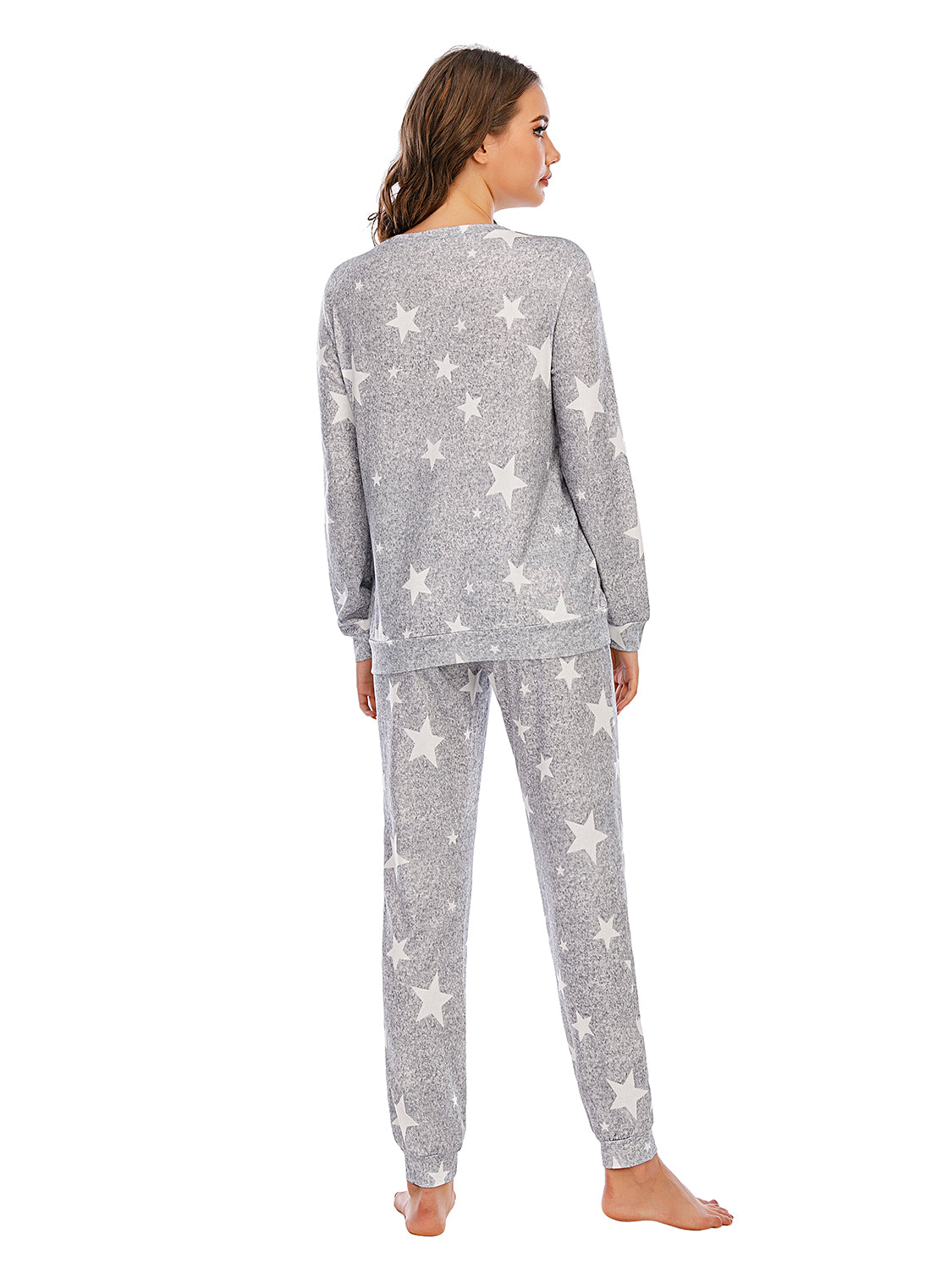 Star Top and Pants Lounge Set Lingerie & Nightwear