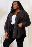 Heimish Cozy Girl Full Size Button Down Shacket 
