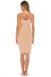 Lace Detail V-Neck Spaghetti Strap Lounge Dress 