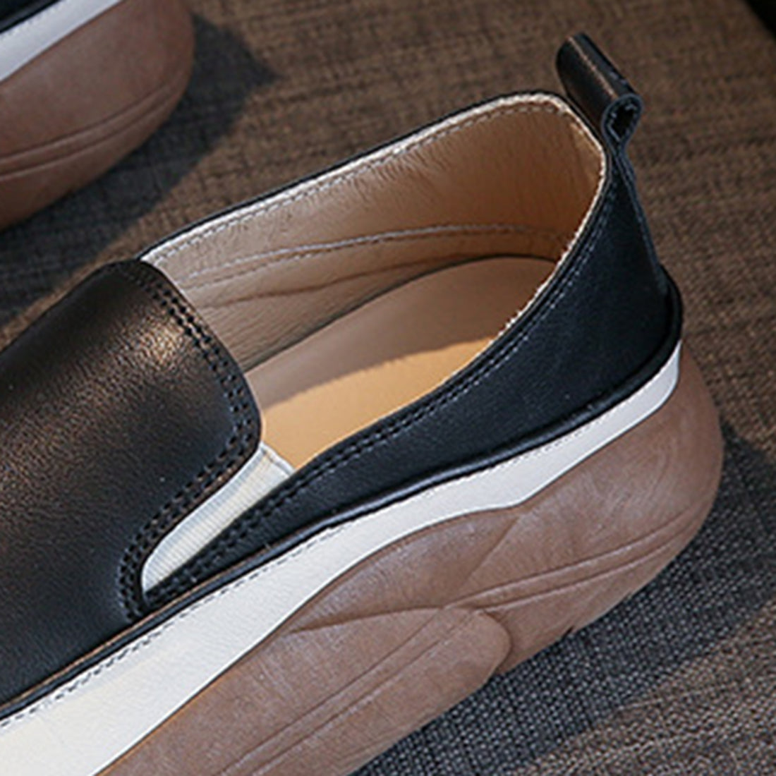 Chunky Slip On Shoes 