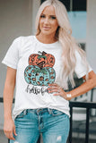 Pumpkin Graphic Short Sleeve T-Shirt 