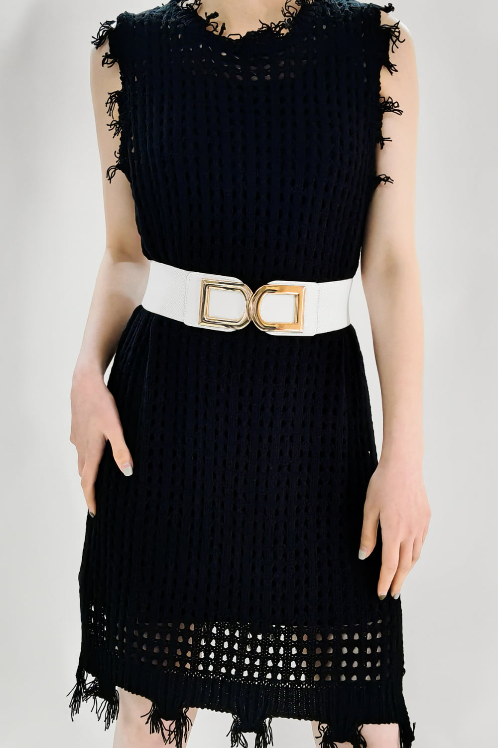 Double D Buckle PU Belt 