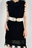 Double D Buckle PU Belt 