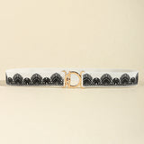 Toggle Clasp Elastic Belt 