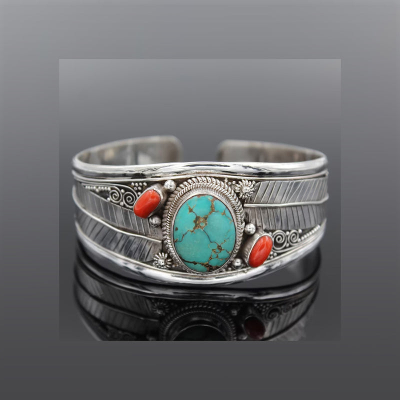 Turquoise Open Bracelet 