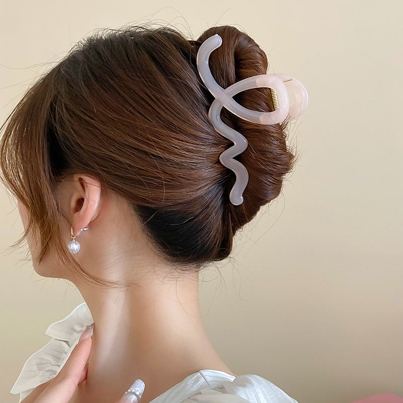 Acrylic Hair Claw Clip 