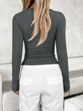 Lovelet V-Neck Long Sleeve T-Shirt 