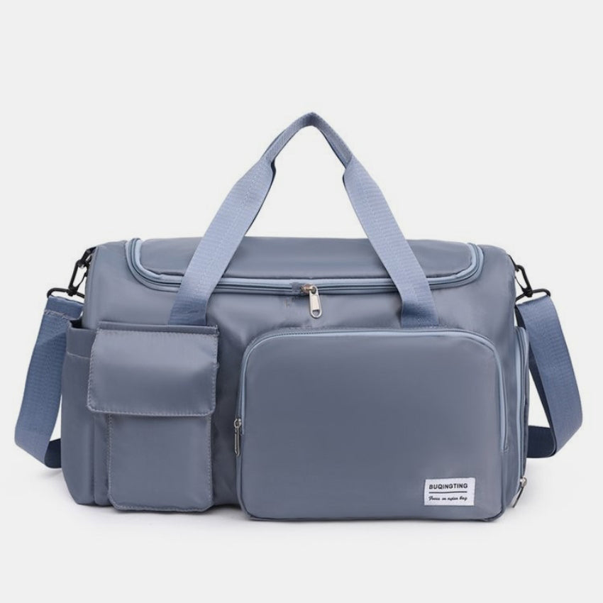 Oxford Cloth Detachable Strap Travel Bag 