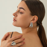 Stainless Steel Stud Earrings 