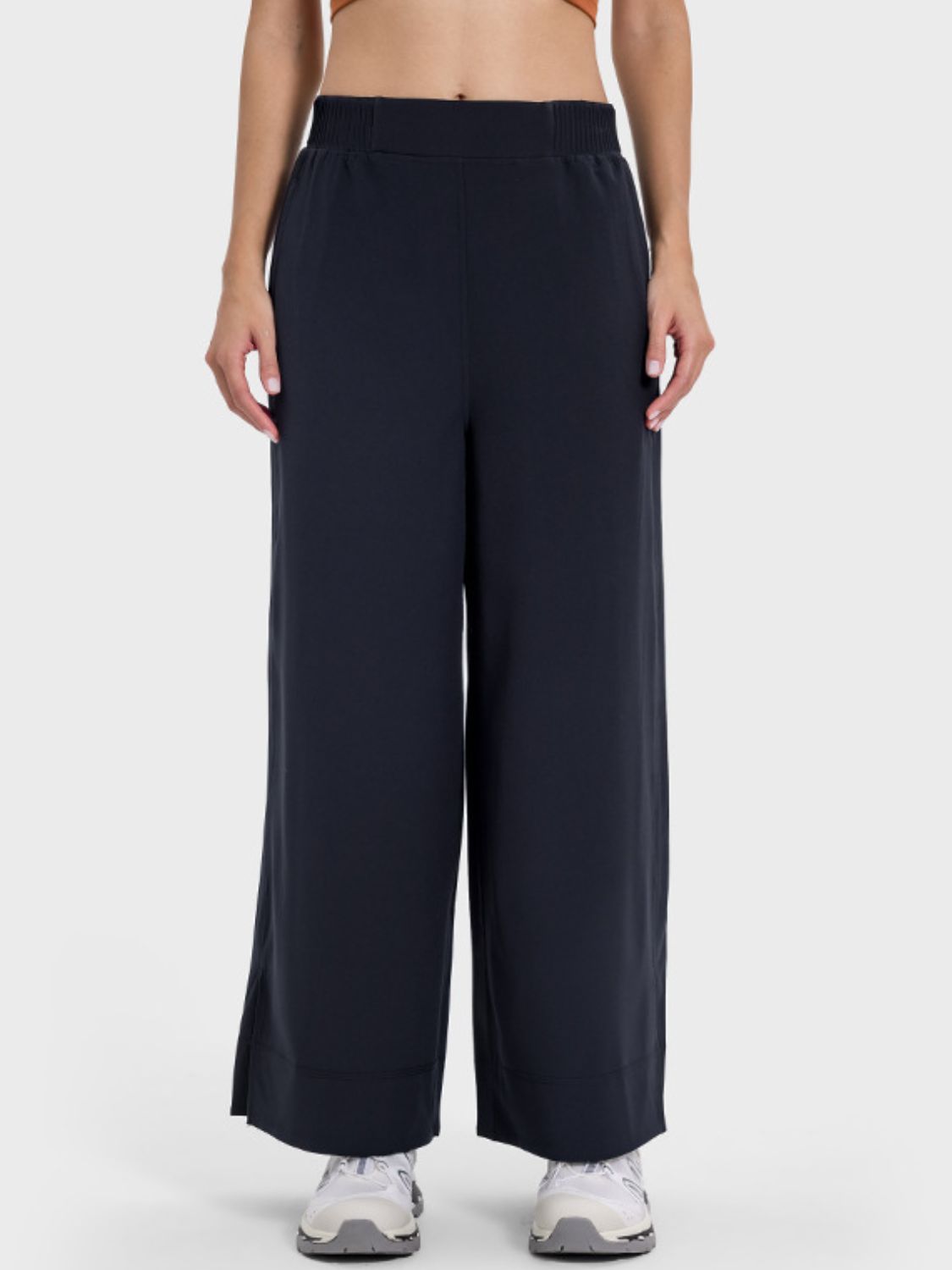 Millennia Slit Wide Leg Active Pants 
