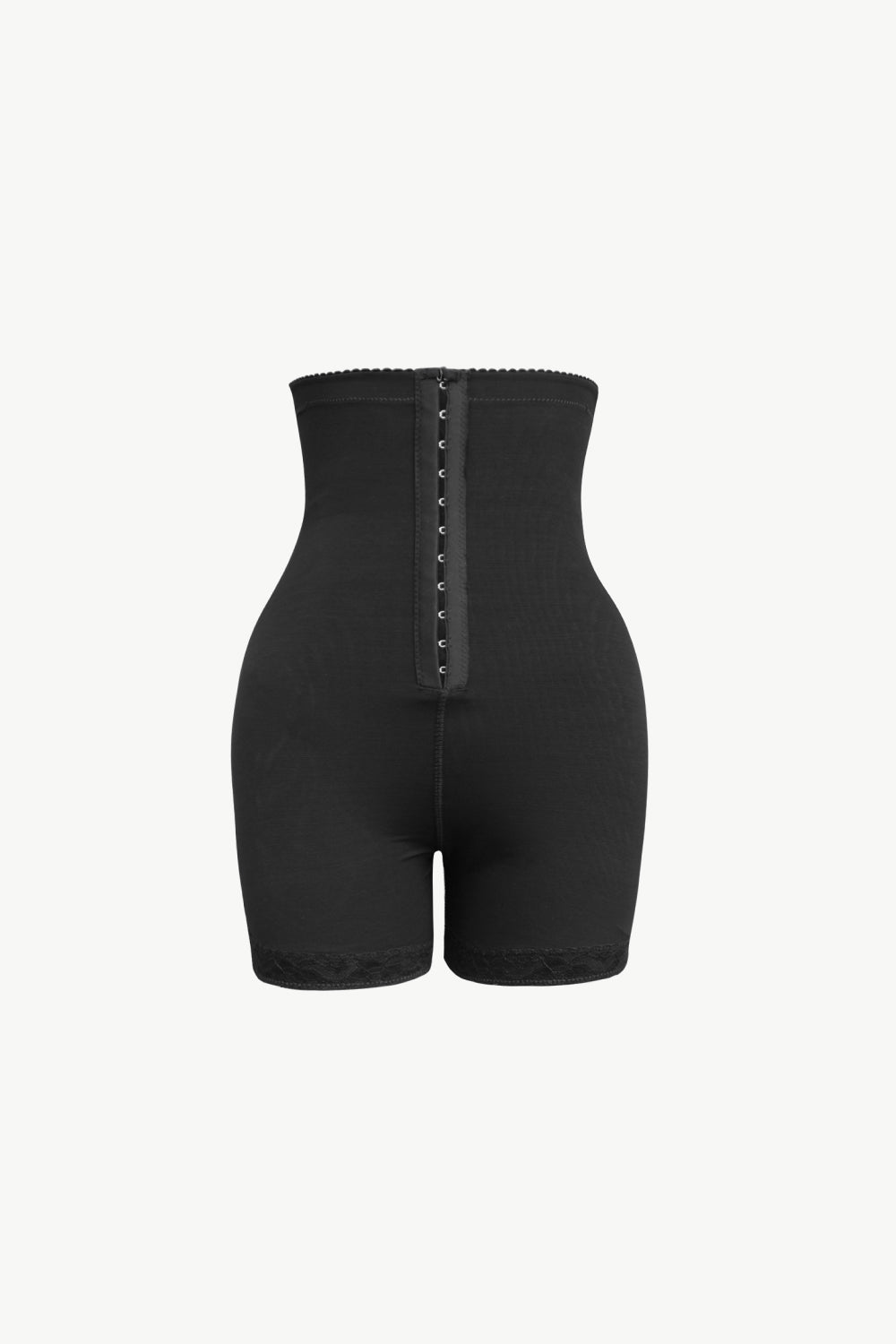Full Size Hook-and-Eye Shaping Shorts 