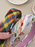 Colorful Polyester Hair Headband 