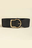 Zinc Alloy PU Leather Belt 