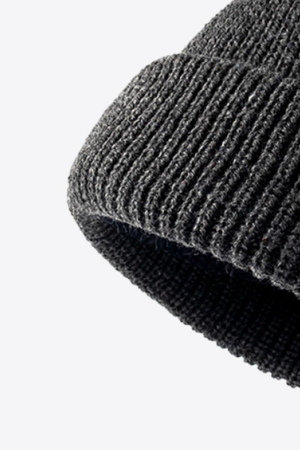 Calling For Winter Rib-Knit Beanie 